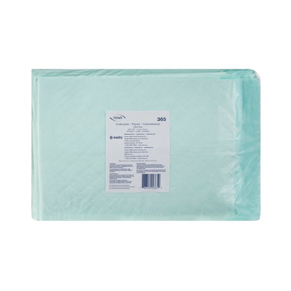 Tena Ultra Plus Underpads Heavy Absorbency 28X30", PK 10 365